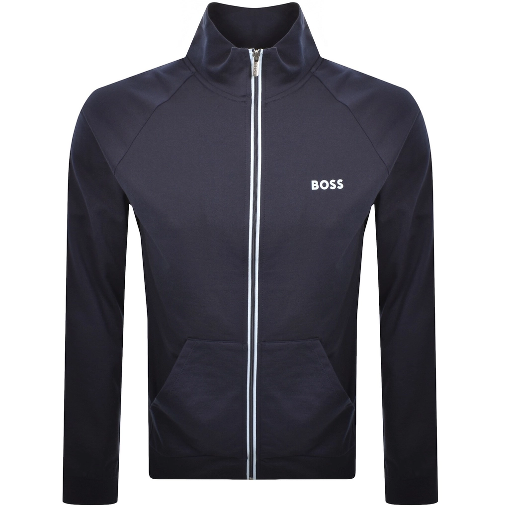 Hugo Boss BOSS Lounge Authentic Full Zip Track Top Navy